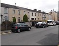 On-street parking area in Ropewalk, Neath