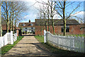 Entrance to Lodge Farm