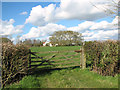 View towards High Green Farm