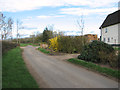 Park Road past Chestnut Tree Farm