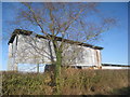 Corrugated iron shed