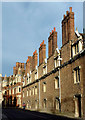 College buildings in Pembroke Street, Cambridge