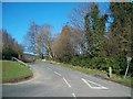 Drumbuck Road at its junction with the A25