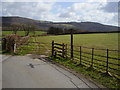 Footpath and stile near Spitchwick