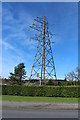 Pylon at Bower Drive, Minnigaff