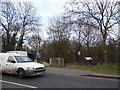 The entrance to Mitcham Common on Carshalton Road