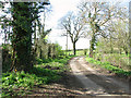 View along Sconch Beck Road