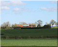 TM2983 : View towards Greshaw Farm by Evelyn Simak