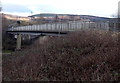 Side view of a footbridge from Tudor Terrace to Robertstown, Aberdare