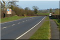 East along the A47 towards Uppingham