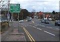 Junction at the bottom of Fishergate Hill