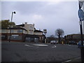 Derelict pub on the Church Hill roundabout