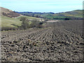 Ploughed field by New Headshaw