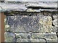 Mystery Date Stone, Village Smithy, Mortimer Road, Midhopestones, near Stocksbridge