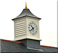 J3682 : Lantern and Canavan clock, Whiteabbey by Albert Bridge