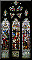 TQ8833 : Stained glass window, St Mildred's church, Tenterden by Julian P Guffogg