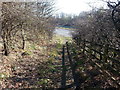 Bridleway heading south over A19 near Doxford Park