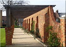 TQ3789 : Pergola, William Morris Garden, Walthamstow by Jim Osley