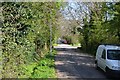 The old line of Icknield Street, Church Hill, Redditch