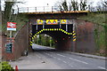 Railway bridge by Edenbridge Station