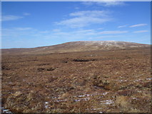 NH2286 : Looking north across moorland at the foot of Carn Mor of Inverlael near Ullapool by ian shiell