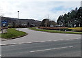 Into Broadaxe Business Park, Presteigne