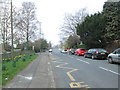 Weston Lane - viewed from Ashfield Primary School