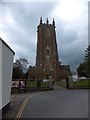 Tower and churchyard of St Andrew