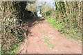 Farm bridge over a railway line