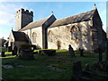 South side of the Church of St Mary, St Fagans