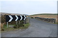 NX1670 : Road to Barrhill at Dirniemow Bridge by Billy McCrorie