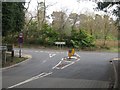 Junction of Crossways Road and Portsmouth Road