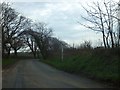 Road junction and signpost at Bradridge Cross