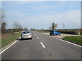 A422 passes entrance to Mount Mill Farm