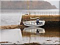NN0908 : Small Boat at Inveraray Pier, Loch Fyne by David Dixon