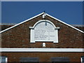 Inscription on the almshouses at East Street, Harrietsham