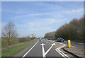 A508 approaches junction with Northampton Road