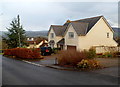 Recently-built house in Llangybi