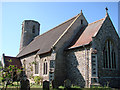 TL9997 : St. Peter's church, Rockland St. Peter by Adrian S Pye