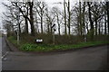 Junction of Hungate Lane and Newmarket Lane, Scholey Hill