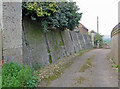 Wall at Wouldham Court cement plant