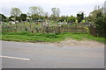 Former entrance to allotments