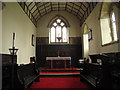 NY9371 : St. Giles Church, Chollerton - chancel by Mike Quinn