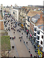 Cornmarket from St Michael at the Northgate