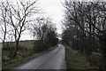 NY5378 : Minor road near Blackpool Gate by Peter Moore