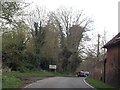 Entering Upper Clatford