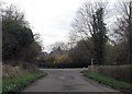 Church Lane junction, Upper Clatford