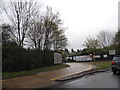 Entrance to the Department of Transport Depot, Leatherhead