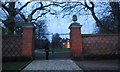 Entrance wall and Gates, Christchurch Park