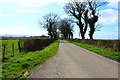 Road to the A70 near Gateside